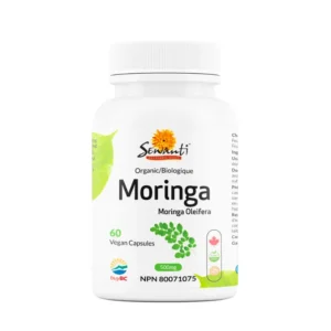 Organic Moringa Oleifera 60 Vegan Capsules